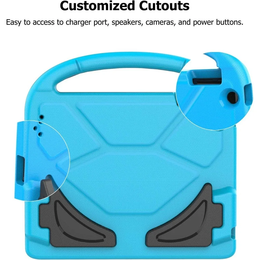 LEDNICEKER Kids Case for iPad 2 3 4 - Blue - NwoT